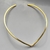 Chocker Gargantilha em V banhada a ouro 18k Exclusiva luxo na internet