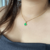 Corrente Trevo Ouro 18k Verde Modelo Virginia Banhado Moda na internet