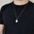 Colar Masculino Prata 925 Relicário Oval Arabesco Banhado na internet