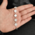 Imagem do Pulseira Prata 925 Madrepérola Modelo Virginia Banhado Moda