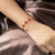 Pulseira Trevo Ouro 18k Vermelho Modelo Virginia Banhado - comprar online