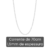 Corrente Masculina Fina Piastrine 70cm Prata 925 Legítima na internet