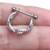 Piercing Conch argola Infinito cravejado Prata 925 zircônia na internet