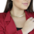 Colar chocker 5 fios trançada banhada a ouro feminina moda na internet