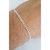 Pulseira Grumett 3mm Prata 925 21cm - comprar online