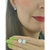 Par de Brinco 10mm pedra zircônia aço cirúrgico não escurece - comprar online
