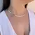Corrente Chocker Gargantilha Laminada prata banhado moda na internet