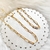 Kit Chocker pulseira correntaria cartier banhado a ouro 18k - loja online