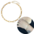 Pulseira Corrente cartier larga banhada a ouro 18 semijoia