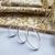 Trio Brinco Argola Prata 925 Oval chinês laminada P M G na internet