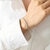 Pulseira Laminada 4mm Banhada a Prata 925 15cm delicada - comprar online