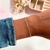 Pulseira Feminina prata 925 Coração 18cm Banhada Delicada - comprar online