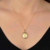 Colar com 2 Fotos Relicário oval arabesco ouro 18k banhado - comprar online