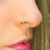 Piercing ouro 18k Nostril Cravejado Prata legitíma banhado - comprar online