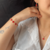 Imagem do Conjunto Trevo Ouro 18k Vermelho Modelo Virginia Banhado Moda