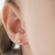 Brinco bolinha 4mm banhada em ouro 18k - comprar online