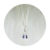 Colar Nossa Senhora aparecida prata 925 cravejada azul - Morganitte Joias