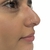 PRATA 925 PURA 1 anel de nariz Piercing Prata 925 legítima orelha septo tragus helix argola 10mm - Morganitte Joias