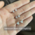 Kit trio coração com zircônias Prata legítima 925 ponto luz - Morganitte Joias