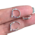 Imagem do Piercing Septo V Cravejado Colorido Prata Legitima 925 Moda