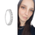 Imagem do Piercing Nostril Cravejado Fino Prata legitíma 925 delicado