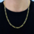 Corrente Masculina 3x1 60cm Fecho Gaveta Banhada a Ouro 18k na internet