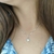 Colar chocker com ponto de luz 6mm prata 925 legítima pura 40cm - comprar online