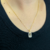Kit presente Nossa Senhora Aparecida brinco Banhado a ouro 18k religioso fé - Morganitte Joias