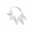 PIERCING SEPTO COM PONTAS CRAVEJADO COM ZIRCÔNIAS PRATA 925