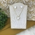 Conjunto de coração cravejado zircônia banhado em ouro 18k - comprar online