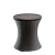Mesa de jardim e cooler para bebidas marrom Keter com design elegante em  textura rathan, ideal para uso externo.