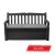Banco baú de jardim cinza, modelo Patio Bench Box Ecom, com capacidade de 265 litros para armazenamento, madeira plástica ideal para áreas externas.