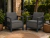 Poltronas Individuais 2x1 Scandi Linea Grafite Keter na internet