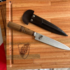 Kit Asador - Tabla + Cuchillo - Tienda Roja y Blanca