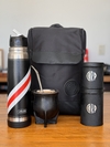 Combo 15: Matera + Termo de Acero inoxidable Corbata + Set de Latas + Mate Premium + Bombilla Picoloro