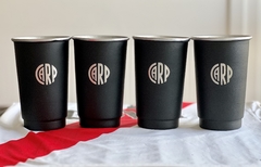 Set de Vasos Ferneteros Rustico 1 litro Aluminio X4 unidades - comprar online