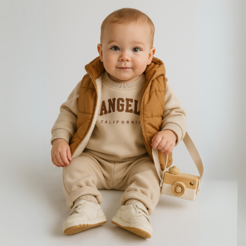CHALECO CAMEL - comprar online