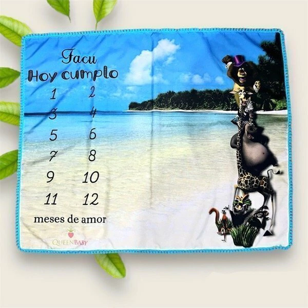 MANTA MESES CON NOMBRE MADAGASCAR