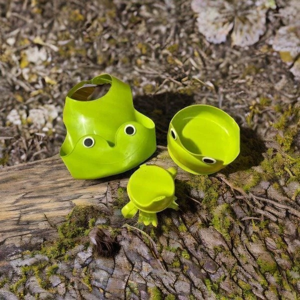 SET ALIMENTACIÓN BEBE MODELO RANA