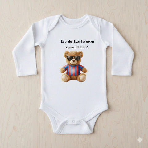 BODY SOY DE SAN LORENZO COMO PAPÁ