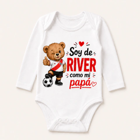BODY SOY DE RIVER COMO PAPÁ