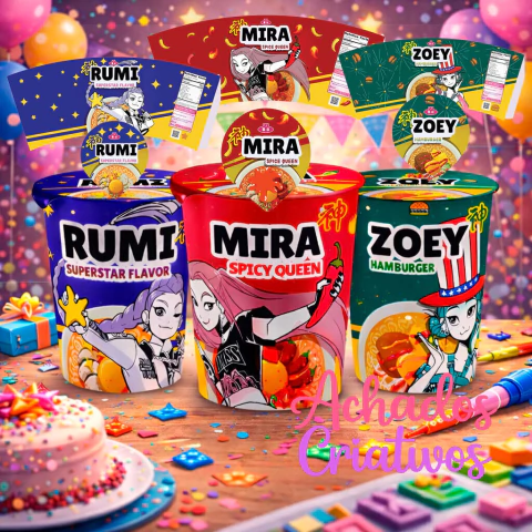 Arquivo Digital Cup Noodles - Guerreiras do Kpop (pdf) - comprar online