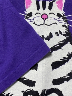 Camiseta Vintage Oldland "Cat Mirror" - GG na internet
