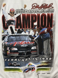 Camiseta Vintage 1998 Daytona 500 Dale Earnhardt - GG na internet