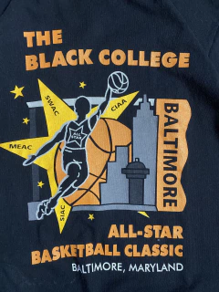 Camiseta Vintage Black College Basketball - G - comprar online