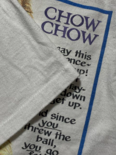 Imagem do Camiseta Vintage Chow Chow 1995 - GG