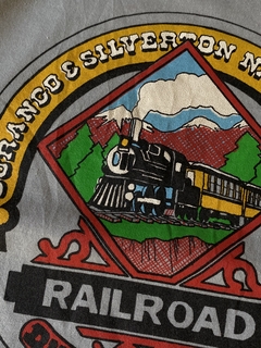 Camiseta Vintage 80’s Railroad - M na internet