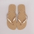 KIT CHINELO + NÉCESSAIRE MONOGRAMA OURO