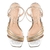 SANDÁLIA SALTO BLOCO TIRAS METALCOLOR DOURADO - Dona Santa