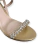 SANDÁLIA DOURADA CRISTAIS - loja online